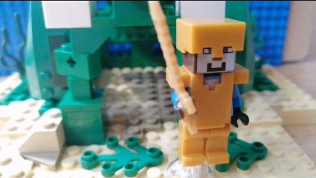 Анимация майнкрафт :подводный храм (первая стоп моушен анимация, не судите строго) смотреть онлайн