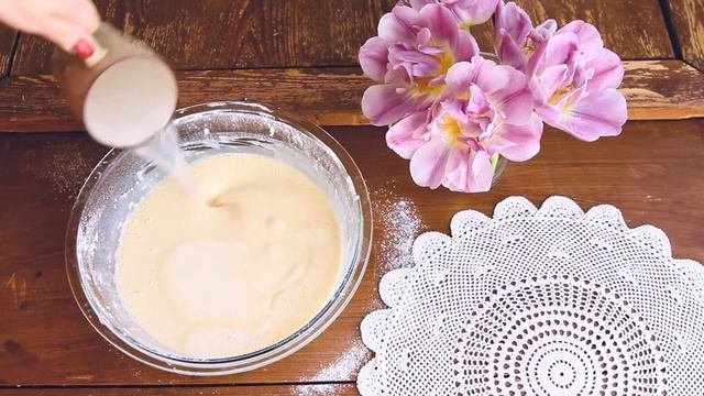 Блины на минералке и молоке
