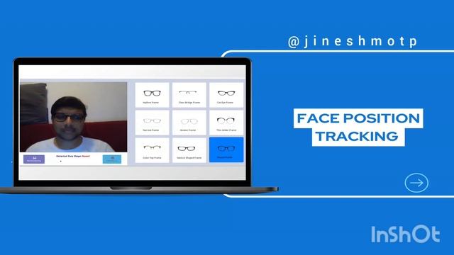 Optical Frame Recommendation Based On Face Shape (React) смотреть онлайн