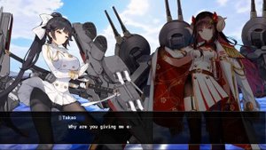 Azur Lane Crosswave Gameplay PC