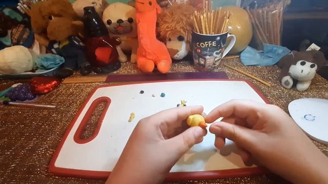 Лепим цыплёнка из пластилина! смотреть онлайн