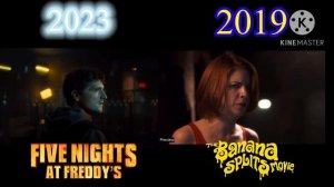 Five Nights At Freddy’s movie trailer vs The Banana Splits movie trailer (comparison)