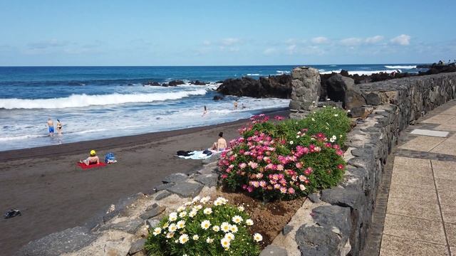Пуэрто-де-Ла-Крус, пляж Хардин и великий Гранд отель Таоро - самый первый отель люкс Испании. смотреть онлайн