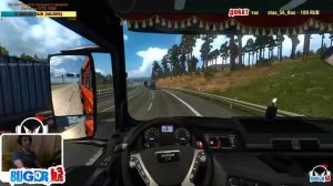 ? Stream с 2 камер |Покатушки со зрителями / Euro Truck Simulator 2 Multiplayer