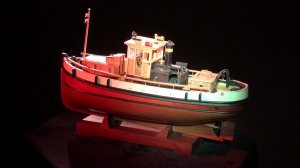 Модель речного буксира 1:48. автор. Миляшкин Григорий Васильевич