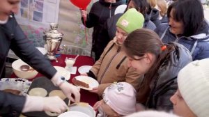 В Прощеное воскресенье на центральной площади города Буденновска прошло народное гуляние