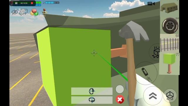 построил танк из 5 типов блока в чикен ган | построил танк в чикен ган смотреть онлайн