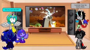 Mlp react to Bill Cipher vs Discord Death Battle.