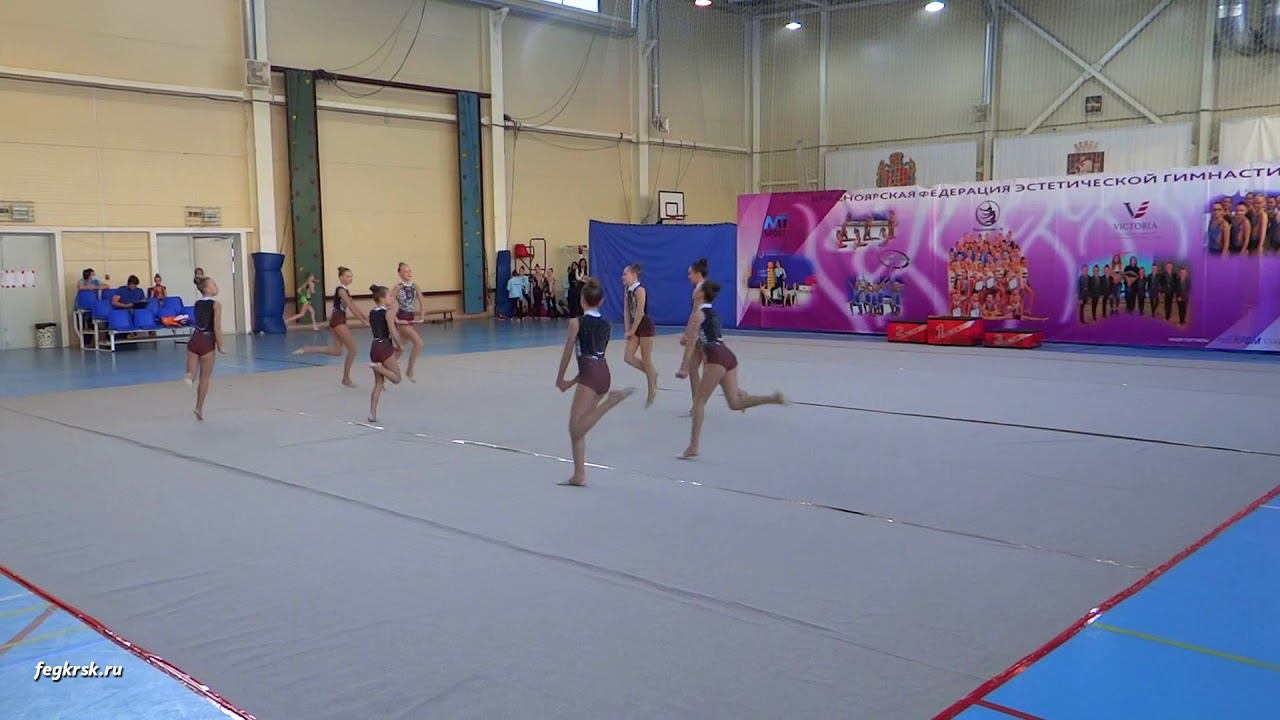 Команда КОНФЕТКИ 10-12 лет Первенство Красноярска 14 марта