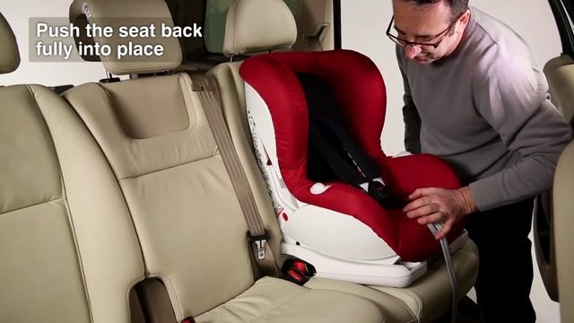 Britax-Romer VERSAFIX инструкция по установке c помощью IsoFix