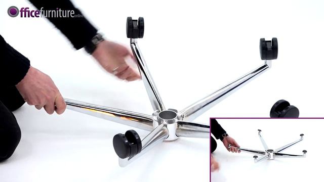 Lewis Fabric Swivel Chair Assembly Guide - OfficeFurnitureOnline.co.uk