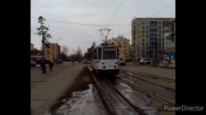 Трамвай в Казани 2009 и 2021 году