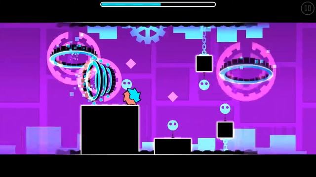 Level 12 Geometry Dash Todas las monedas смотреть онлайн