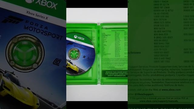 Unboxing Forza Motorsport 2023 Xbox Series X Game
