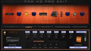Как настроить сольный звук на Line 6 Pod HD 500 / PRO