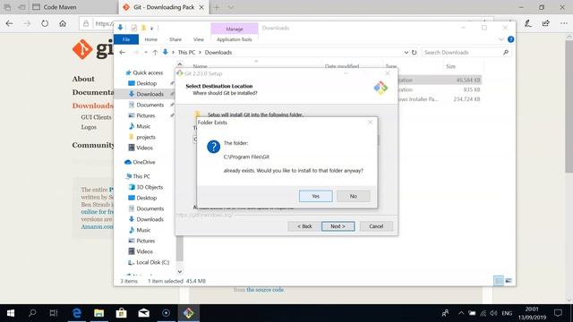 Download and install Git on MS Windows смотреть онлайн