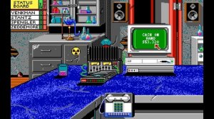 Ghostbusters II PC/MS-DOS (EGA/MT32/Mouse Input) 1989. Play-through.