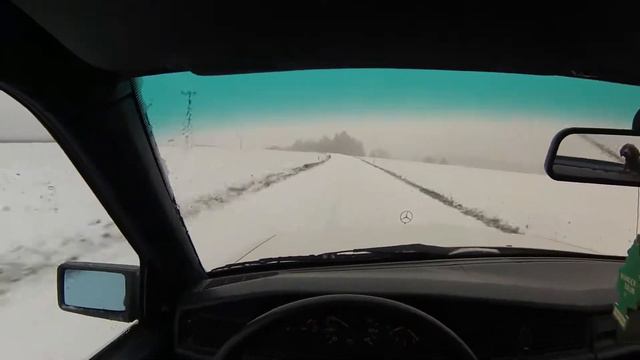 W201 Winterfahrt POV [Zeitraffer] смотреть онлайн