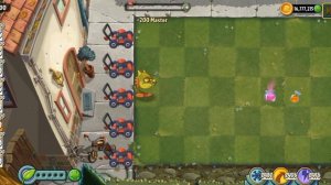 На что способны растения 200-ого мастера в PVZ2?