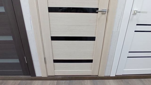 Межкомнатные двери "Техно-5" (капучино) смотреть онлайн