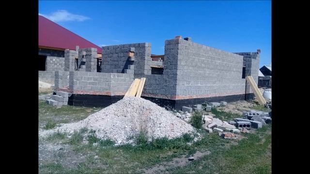 СТРОИТЕЛЬСТВО ДОМА из керамзитобетонных блоков  своими руками. Ошибки при найме строителей