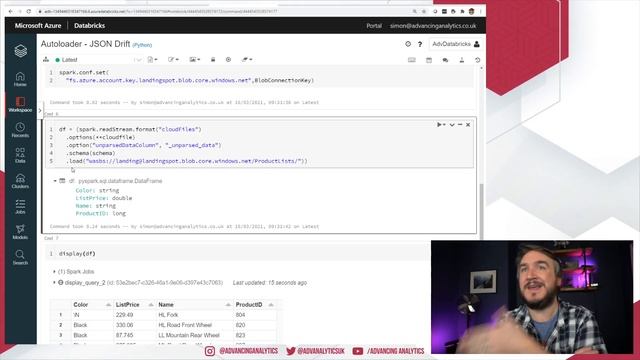 Advancing Spark - JSON Schema Drift with Databricks Autoloader