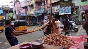 Roadside Jaggery Candy Making in a Festival | Amazing Candy Making Skills | How Its Made Candy