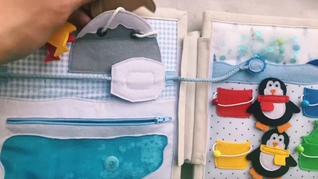 Развивающая книга из Фетра смотреть онлайн