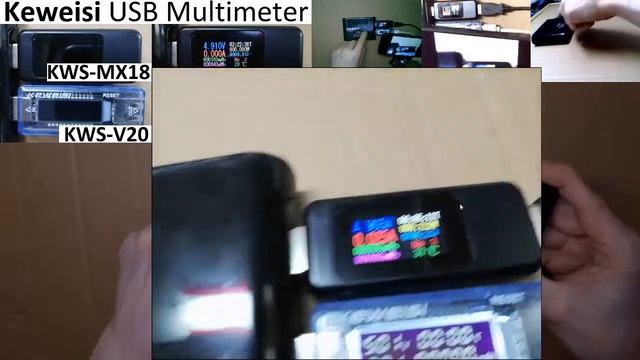 Keweisi USB multimeter KWS V20 vs KWS MX18