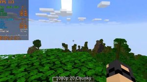Minecraft 1.19.2 Vanilla | RTX 3050 8GB + i3 12100F | Chunks Benchmark