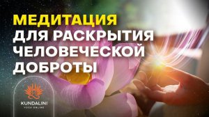 Медитация для раскрытия человеческой доброты