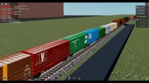ROBLOX RO-Scale AWVR Long Distance Train at Arklow