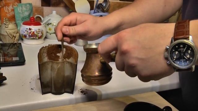 Варим кофе casher дома в турке!