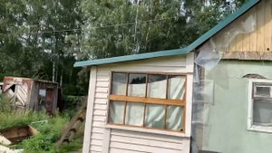 Ремонт дачного домика. Мягкая кровля. Финальный этап. Таймлапс