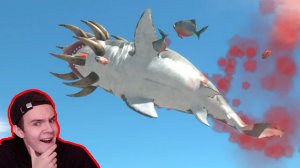 Пираньи против Мегалодона | Кто сильнее? Animal Revolt Battle Simulator