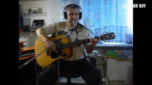 "На темный ряд домов" песня под гитару из репертуара "Браво" (кавер)