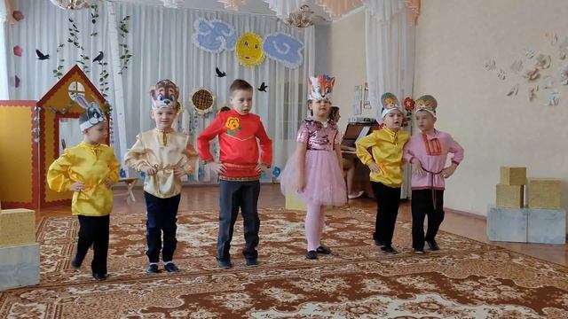 Праздник фольклора в подготовительной группе с ТНР смотреть онлайн