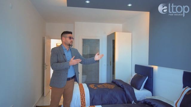 Купить пентхаус в Махмутларе с видом на море. Махмутлар квартиры. Алания Махмутлар пентхаус. смотреть онлайн