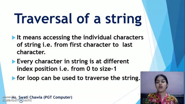 String in Python Class 11 | String Manipulation | Class 11 Computer Science