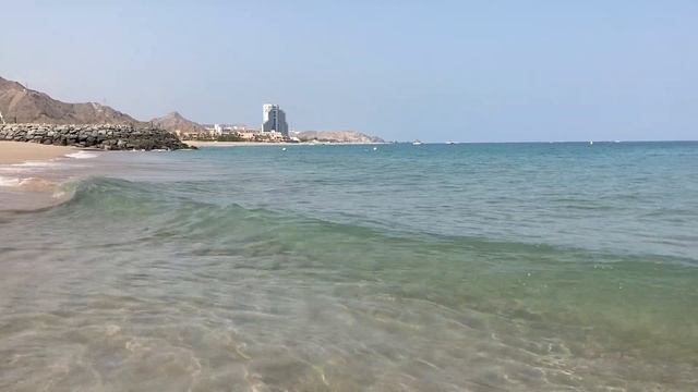 UAE, Fujairah, Gulf of Oman. Эмират Фуджейра. Оманский залив