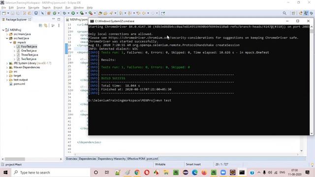 Selenium Java Training - Session 25 - Maven Commands and Jenkins смотреть онлайн