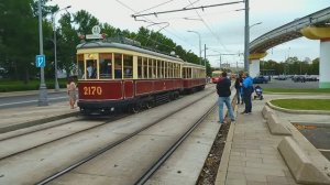 Парад трамваев на День города 9 сентября 2023