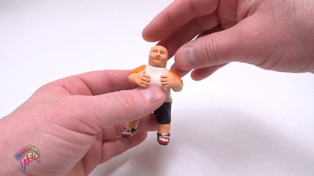 ЛЕПИМ СОСЕДА ИЗ ИГРЫ ICE SCREAM NEIGHBORHOOD | Пластилиновая Лепка смотреть онлайн