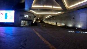 night view of Dongdaemun design plaza