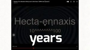 0 to Absolute infinity years 12TV406 club