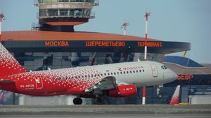 Самолет Сухой Суперджет 100 - Что было в Шереметьево.