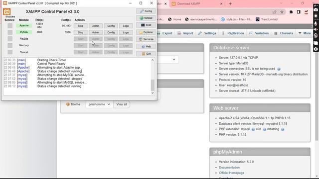 How to backup database in xampp server phpmyadmin - offline || 100% working