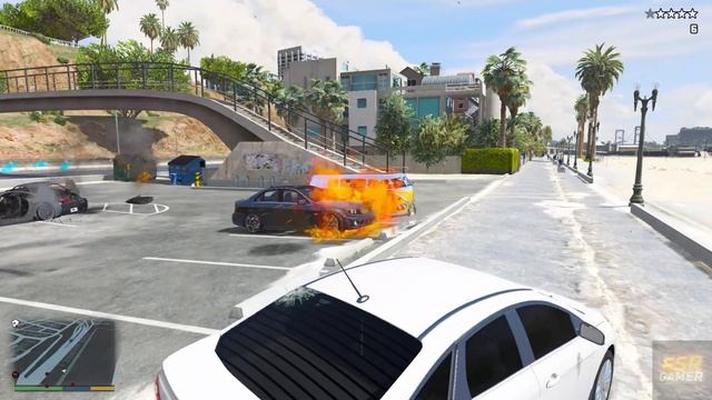 GTA V - Piloto de fuga com Ford Focus Sedan смотреть онлайн