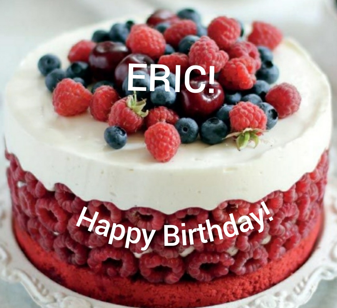 Happy birthday, Eric!