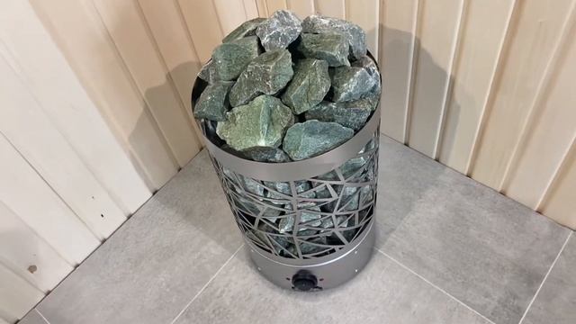 Электрическая печь (электрокаменка) для сауны и бани, ЭКМ 3 кВт "Лёд Плюс" смотреть онлайн